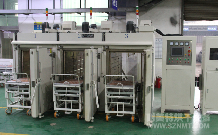 汽車減震器三內(nèi)膽推車型工業(yè)烤箱 汽車減震器三內(nèi)膽推車型工業(yè)烤箱